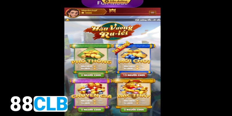 Game Bài HZ88 Hậu Vương Ru - lét tại Game Bài HZ88