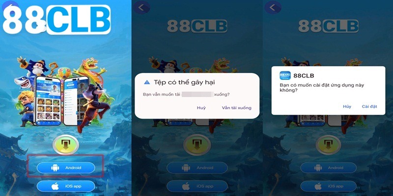 Tải App HZ88 Với Quy Trình Đơn Giản Cho Các Hệ Điều Hành Các bước cập nhật ứng dụng trên Android